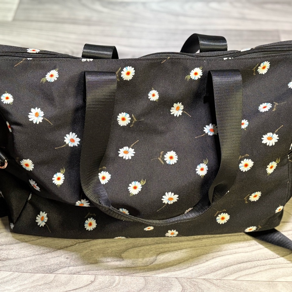 Alice + Olivia Daisy Duffle Tote Bag